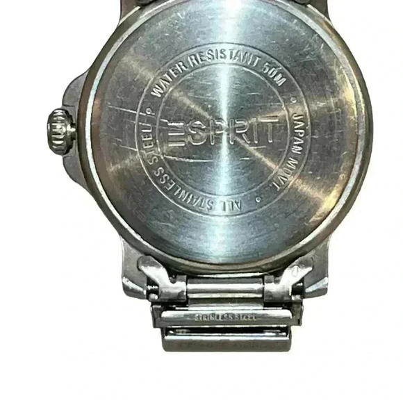 Esprit Vintage digital jump hour mens quartz watch, Glass Need To Be Replace - Picture 3 of 3